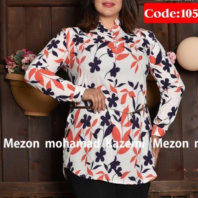 شومیز بوگاتی تک رنگ